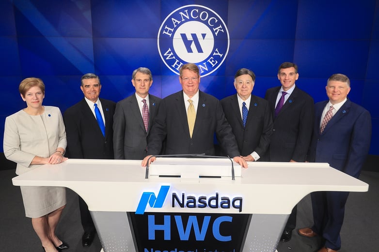 Hancock Whitney Corporation Ringing in our new name in New York